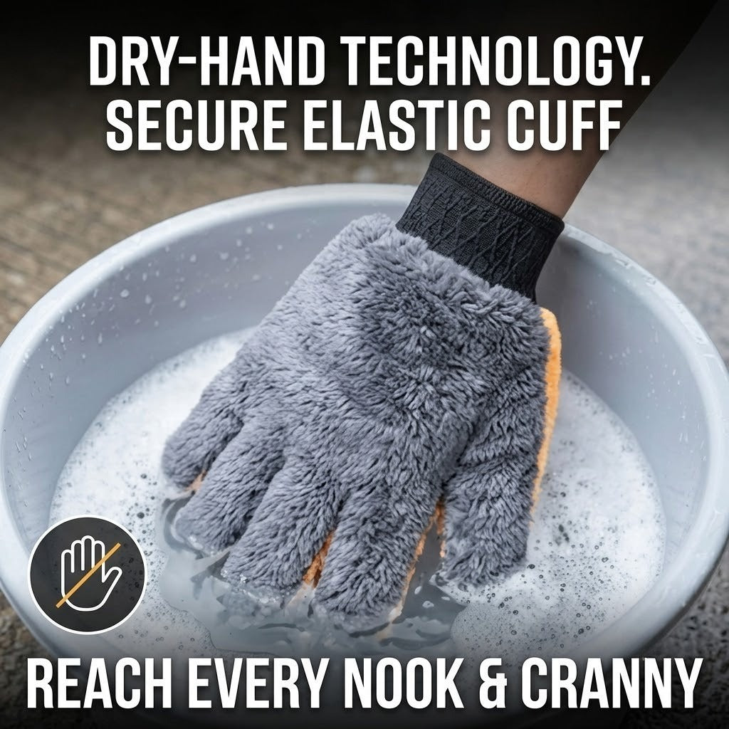 🧤Double-Sided Premium Microfiber Car🚗 Wash Glove
