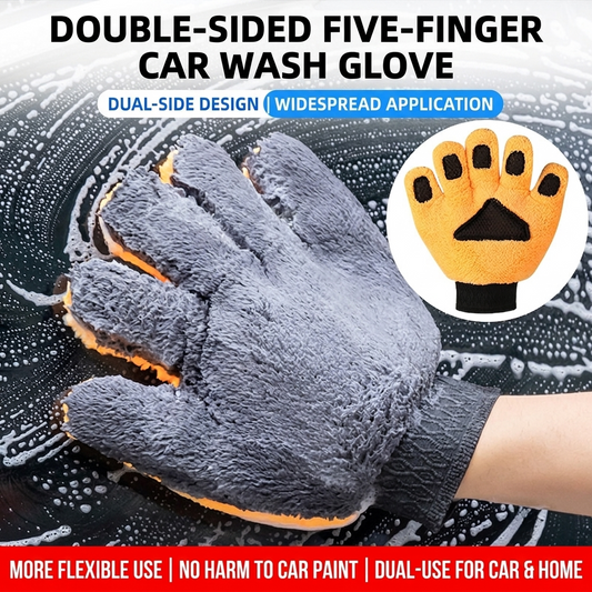 🧤Double-Sided Premium Microfiber Car🚗 Wash Glove