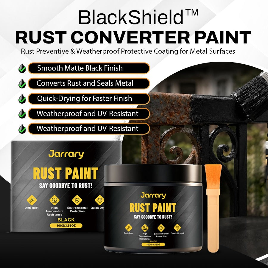 Water-Based Metallic Paint Rust Converter