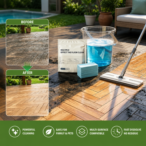🧼 Multi-Effect Floor Cleaning Tablets-✨ Powerful Cleaning. Residue-Free Shine