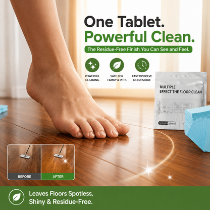 🧼 Multi-Effect Floor Cleaning Tablets-✨ Powerful Cleaning. Residue-Free Shine
