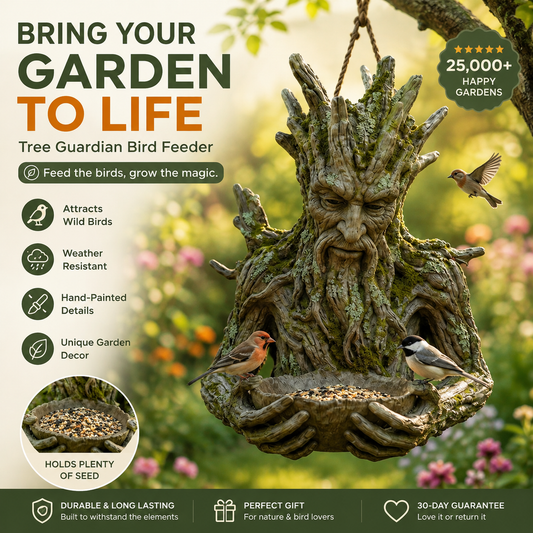 🔥Last Day 50% OFF🔥The Quiet Offering A Tree-Integrated Bird Feeding Sculpture