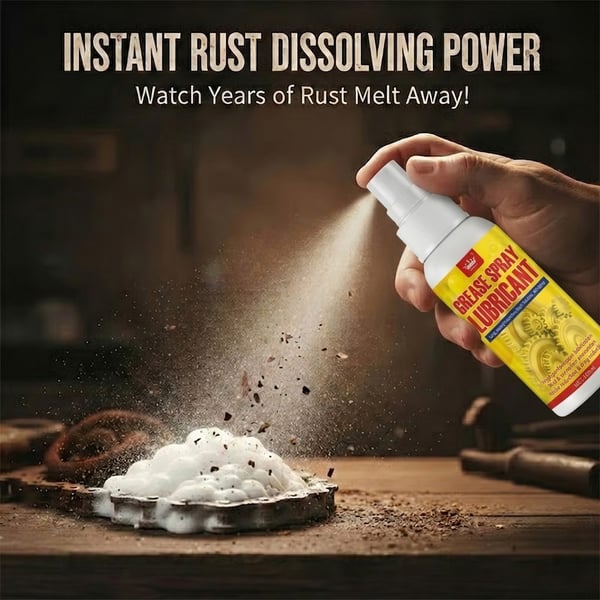 Anti-Rust Lubricant Spray & Rust Remover