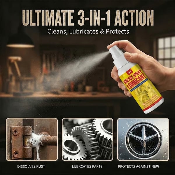 Anti-Rust Lubricant Spray & Rust Remover