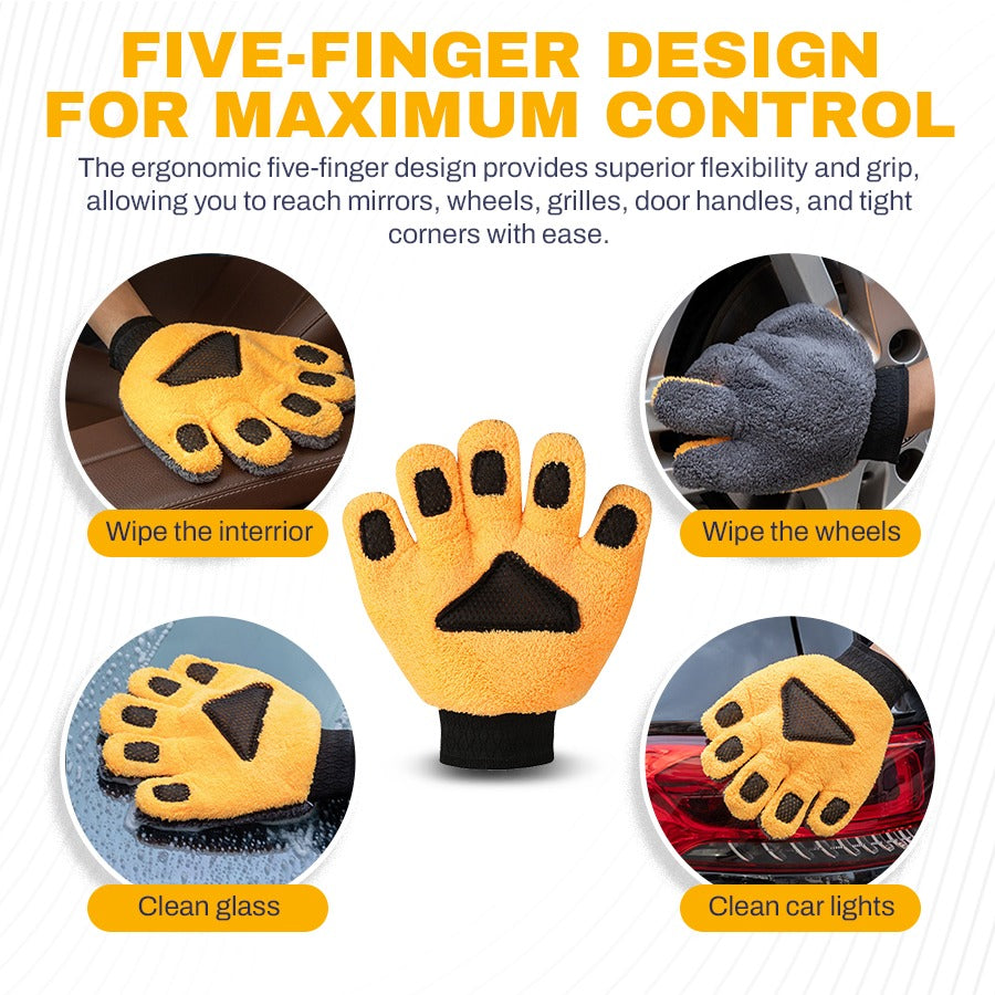 🧤Double-Sided Premium Microfiber Car🚗 Wash Glove