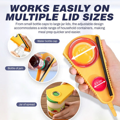 🥫EasyGrip 6-in-1 Jar & Bottle Opener Open Any Lid in Seconds🍾 — No More Struggling
